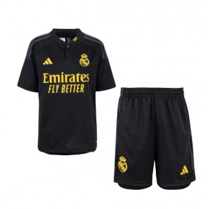 Real Madrid Koszulka Trzecich Dziecięca 2023-24 Krótki Rękaw (+ Krótkie spodenki)